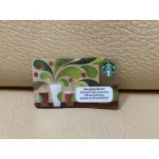 馬來西亞 星巴克 STARBUCKS 2015 三杯飄香 迷你卡 小卡 限量 隨行卡 儲值卡 星巴克卡 星巴克隨行卡