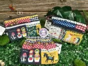 【Petit Jam】日本 童話 森林系女孩 俄羅斯娃娃 刺蝟 兔子 拼布 化妝包 萬用包 收納包 筆袋 收納包 小物包
