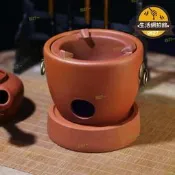 【國際嚴選】【超萬人回購】陶潮燒水炭爐墊紅泥小火爐木炭爐隔墊壺墊壺託碳爐風爐抵作