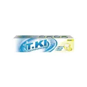 【T.KI】清涼型亮白牙膏130gX1入檸檬清香(全新包裝)