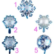 🐩雪狗氣球🐩20吋冰雪奇緣 聖誕節 裝飾佈置鋁箔氣球 酒吧KTV酒店櫥窗佈景雪花鋁膜 氣球