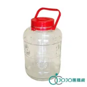 台灣製 特級桃太郎玻璃罐(有提把)：梅酒瓶 /梅醋瓶 玻璃罐 梅子罐 泡菜瓶 玻璃瓶 醃漬罐 果酒製瓶 酒醋
