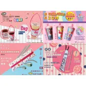 清心 x Hello Kitty 不鏽鋼吸管套組 環保餐具收納袋  環保提袋 3D杯 [最後一組]