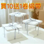 [台灣現貨批發] 蛋糕盒 厚款PET透明蛋糕盒 4/6/8寸生日透明塑膠盒 生日蛋糕盒 透明盒 包裝盒 加高芭比西點包裝