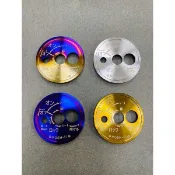 『XC』POSH 正鈦 鈦合金 鎖頭蓋 鑰匙蓋 日文字體/英文字體 勁戰六代/JETS/JETSR水冷BWS