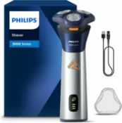 及時雨 生活好物選品 Philips S3881/00 Shaver 3000 Series 乾濕兩用電動刮鬍刀 銀色金屬