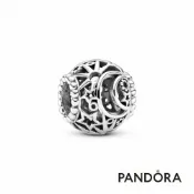 【Pandora】日月星辰鏤空串飾 官方直營