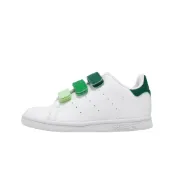 (店+)【adidas 愛迪達】休閒鞋 Stan Smith CF I 小童 學步鞋 白 史密斯 IE8123
