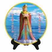 媽祖瓷盤/小神衣/天上聖母/結緣品/小神衣/平安符/香火袋/福袋/