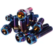 鍍鈦螺絲 內外六角 M8 10mm 15mm 20mm 25mm 30mm 35mm 40mm