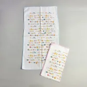 達興織造 兒童二重紗童巾27X52cm 單條100%純棉(台灣製)