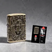 【寧寧精品】Zippo 台中35年原廠授權旗艦店 康斯坦汀 地獄神探 官方正版 ZIPPO 聖本-康斯坦丁 29719