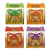 【滿漢大餐】袋麵x3入/袋(蔥燒牛肉麵/麻辣鍋牛肉麵/珍味牛肉麵/蔥燒豬肉麵)