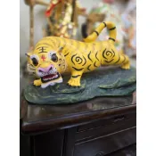 〔修緣佛像文物館〕1尺3虎爺 神明 神尊 神像 佛 佛像 江西小葉樟木雕刻
