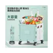 (店+)免運 買菜推車 折疊便攜車 老年人買菜小拉車購物車便攜式超市菜籃拉桿車戶外露營擺攤小推車