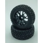 (店+)【車車共和國 】1/10 越野輪胎 拉力胎 公路胎 越野車胎 遙控車輪胎 (一車份4顆)