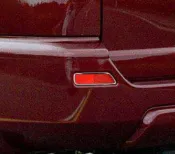 圓夢工廠 Nissan X-Trail xtrail 03~06 T30 改裝鍍鉻銀 後保桿反光片框 後霧燈框飾貼
