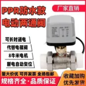 💥下殺價💥 PPR電動閥 220V24 4分6分 全自動二通球閥閥門 微型電動閥