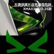 【台灣出貨】 適用山葉XMAX300/23-25款改裝大燈保護片燈罩配件裝飾改色防刮