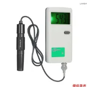 PH Meter 高精度便攜式 pH 測試儀背光顯示水質測試儀,用於實驗室飲用水水培水族館游泳池 Whi