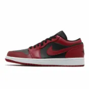 ACS跨運動 Nike 休閒鞋 Air Jordan 1 Low 男鞋 黑 紅 AJ1 喬丹 低筒 553558-606