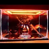 甄選熱賣壽屋 巴哈姆特之怒 黑暗龍騎兵 法爾緹 壓克力 PVC 公仔 展示盒