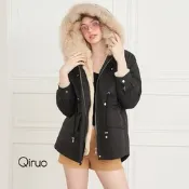 Qiruo 奇若名品-狐狸毛保暖背心/外套