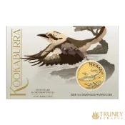 【TRUNEY貴金屬】2026澳洲笑鴗鳥鍍金銀幣1盎司 - 伯斯郵幣博覽會特別版