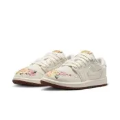 Nike Air Jordan 1 Low OG CNY 馬年限定 灰白花卉 PS 復刻 透氣 休閒鞋 中童鞋 IQ1109-011