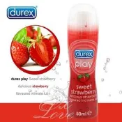 情趣用品　Durex杜蕾斯 香甜草莓潤滑液(50ml)　情趣商品 跳蛋 自慰器 情趣精品 按摩棒