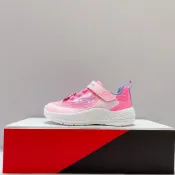 SKECHERS MICROSPEC ADVANCE 小童 粉色 透氣 魔鬼氈 運動 休閒鞋 303575NLTPL