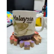 *現貨速出*星巴克 Starbucks 亞洲 馬來西亞 Malaysia 城市杯 2015版有標 彩繪杯 馬克杯