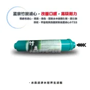 【水森活淨水世界】孟宗竹炭濾心，高吸附力弱鹼性濾心，後置濾心改善口感，2分內牙鎖牙型 NT:100