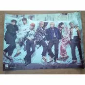 BTS Wings官方海報 7-11不摺疊出貨