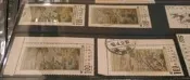 舊票 特072 12月令圖古畫郵票 (一)，(四)，(十)【三十之上 是第一輪的】