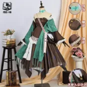 免運加急 台灣直送🔥 漫屋小鋪明日方舟薇薇安娜cos服寄自奧格尼斯科cosplay二次元全套