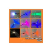 (店+)3mm / 5mm 發光二極體 LED 燈珠 透明殼 信號指示燈 發光二極管 LED燈 指示燈 (帶線)