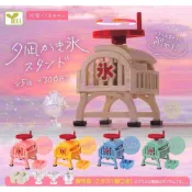 YELL扭蛋★仿真迷你復古手動刨冰機 全新含原蛋殼蛋紙 日本帶回