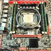 ❮晨安工作室❯ X99主機板 + E5-2686V4 + DDR3 (64G) 套件