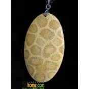 【i郵購】宜家精品 橢圓型菊花玉墜子(以上價格不含項鍊)