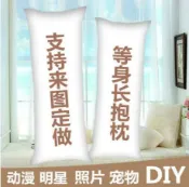 挪威的森林 【可開發票】雙面印製任選兩面【含枕芯】 DIY來圖定製等身抱枕二次元明星寵物動漫周邊定製半身長抱枕套靠枕人形
