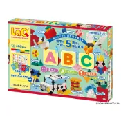 【LaQ】學習ABC(400pcs)  日本製造立體3D拼接積木/益智玩具/台灣獨家代理