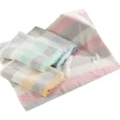 奈米銀竹炭紗浴巾5089(顏色隨機)[大買家]