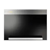 (來電享優惠含基本安裝6800)莊頭北 TS-9600 上掀門(不鏽鋼+黑色玻璃) 崁入式設計(不含手把)
