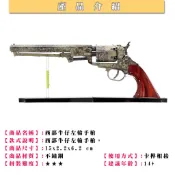 ◎MARS益智玩具◎西部牛仔左輪手槍 ◎金屬拼裝玩具-3D立體金屬拼圖-金屬模型-蝕刻片