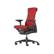 【Herman Miller】Embody Sync - 黑框紅布｜世代家具｜原廠授權代理商(人體工學椅/電腦椅)