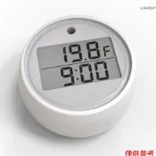 帶自動定時器溫度設置的電子冰浴溫度計防水定時器 °C/°F 游泳池開關蜂鳴報警功能