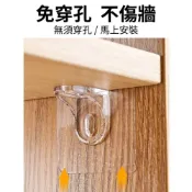 (店+)【台灣出貨】加厚加大款7*7公分 免釘層板托 居家 免打孔衣櫃分層隔板粘貼層托 L型直角支撐架 收納板子支撐托 櫥櫃隔板