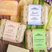 泰國🇹🇭 Smell Lemongrass 手工香氛皂 Loofah Soap 95g