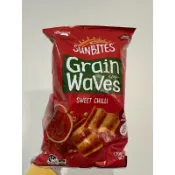 澳洲Sunbites Grain Waves 低脂低卡穀物波浪脆餅170g